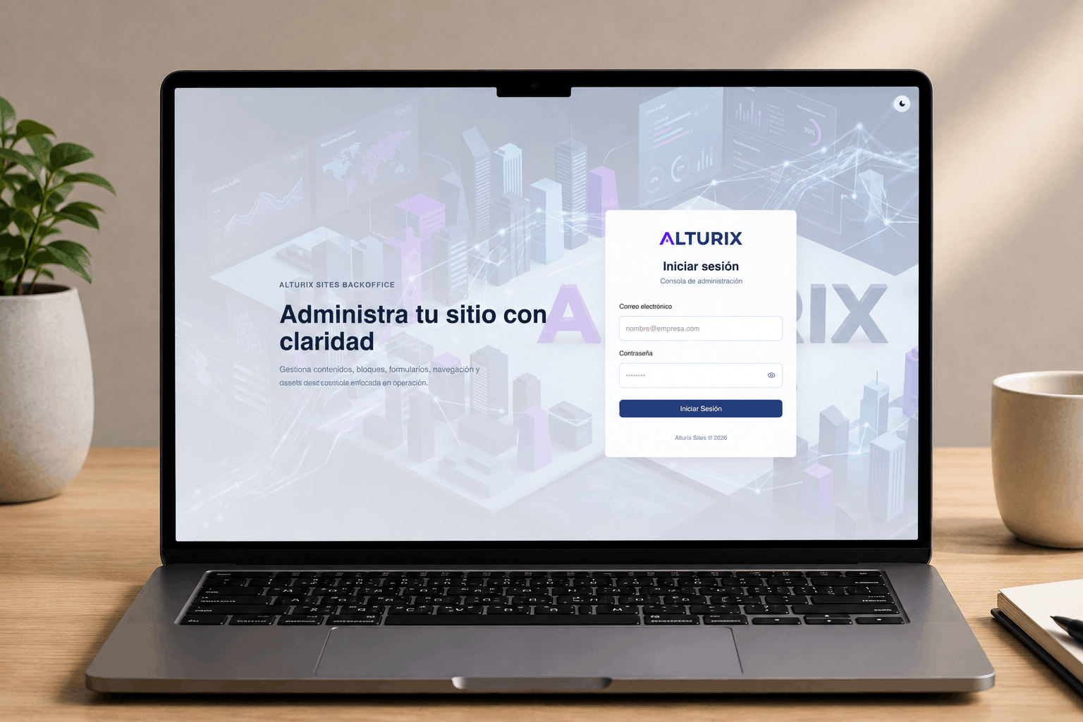 Alturix Sites - Backoffice