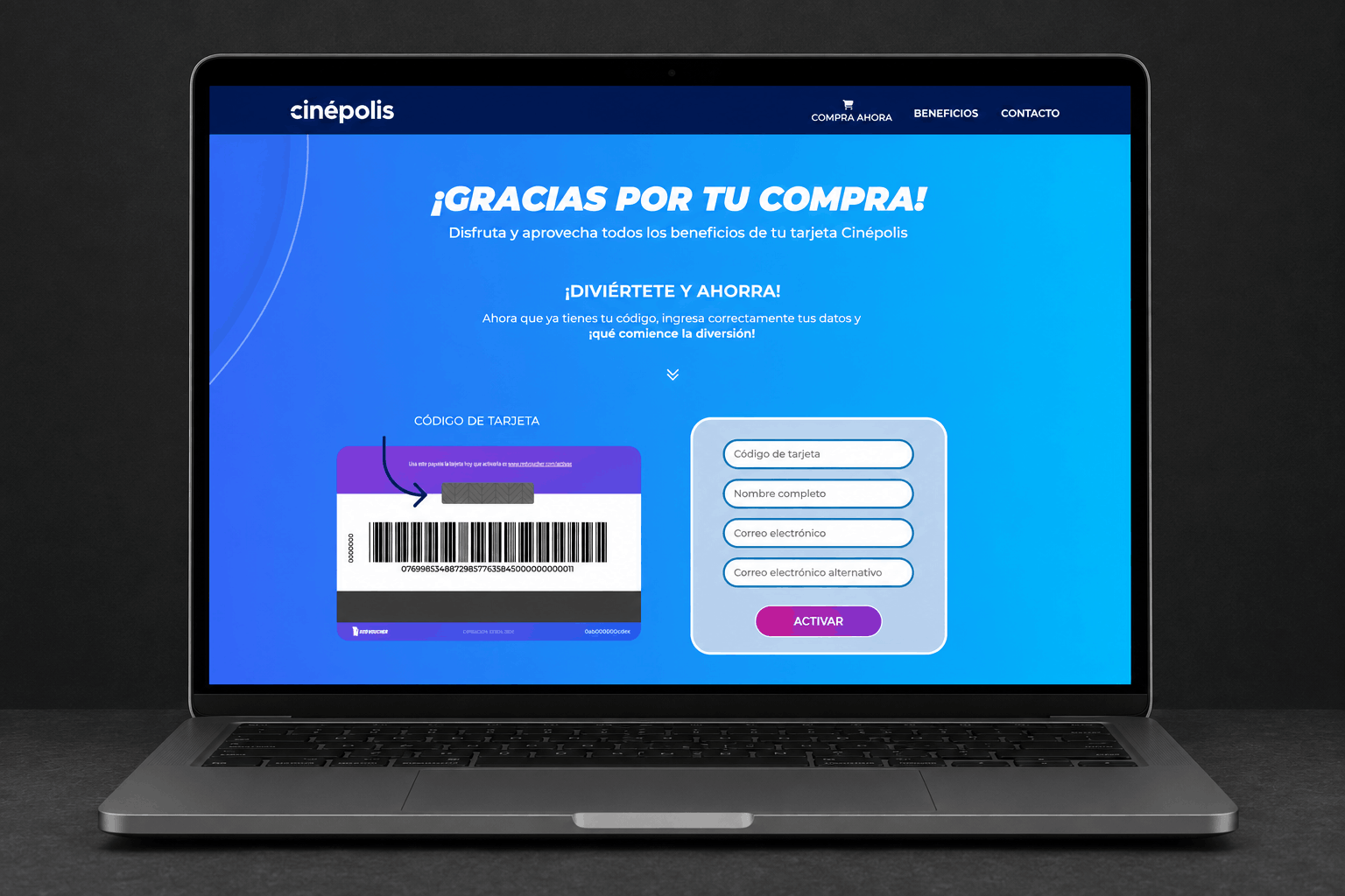 Cinépolis - Landing