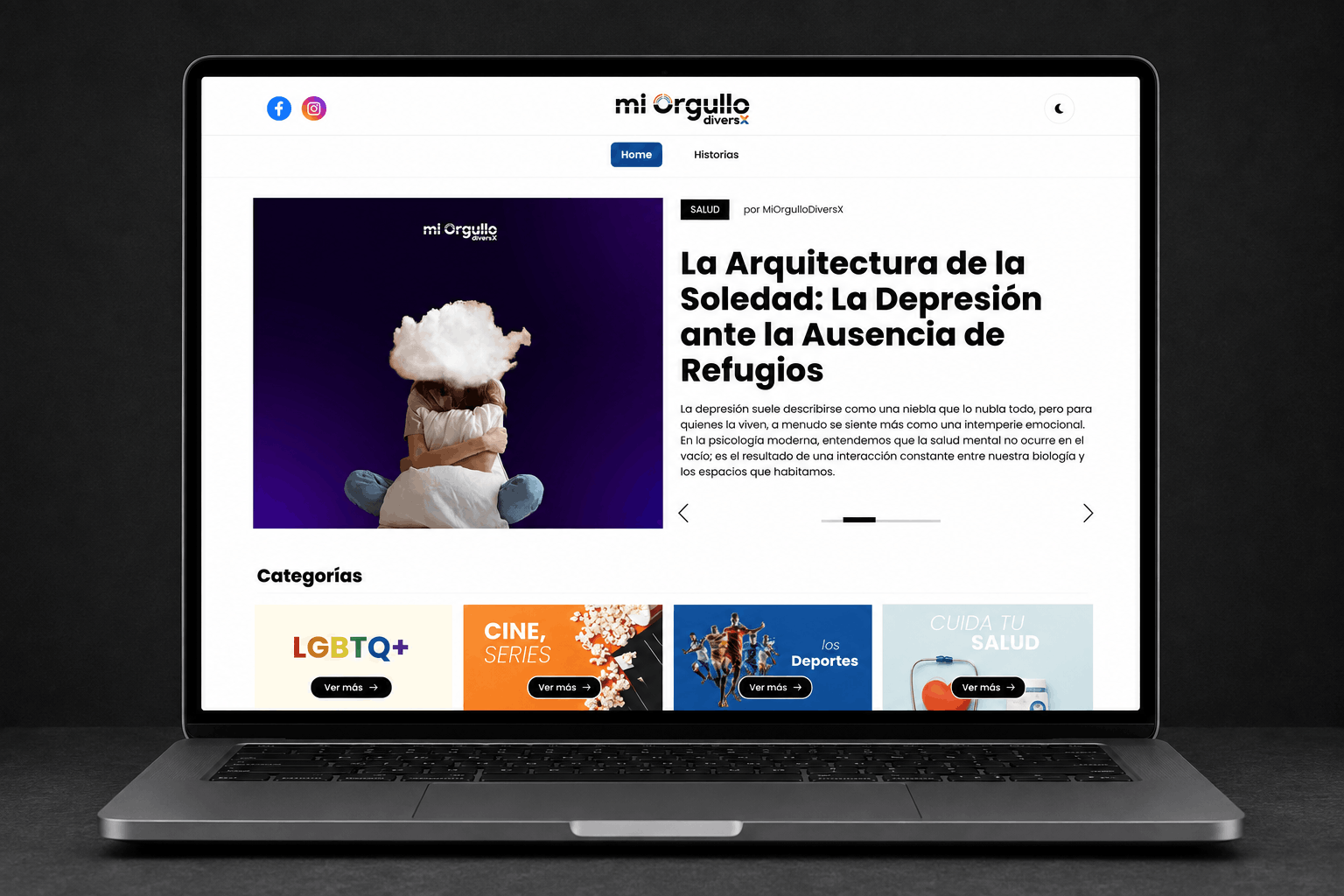 Mi Orgullo Diversx - Landing