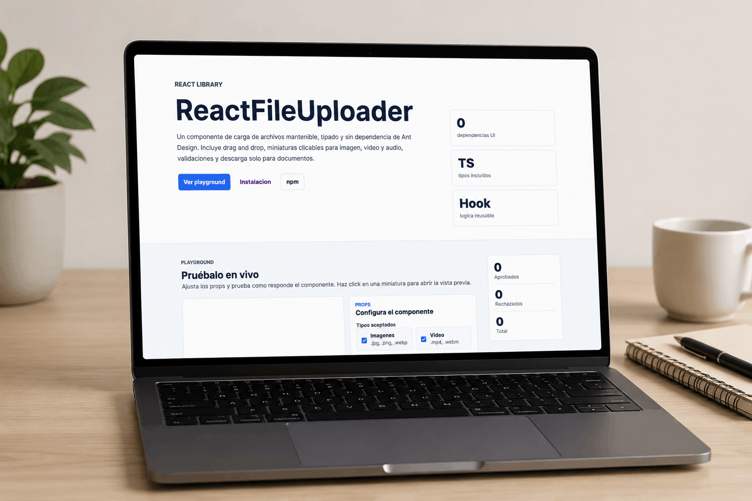 React File Uploader