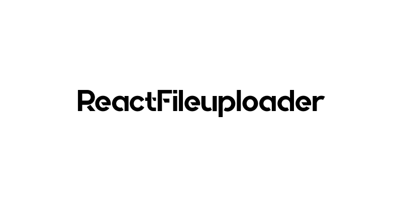 ReactFileuploader - Paquete npm