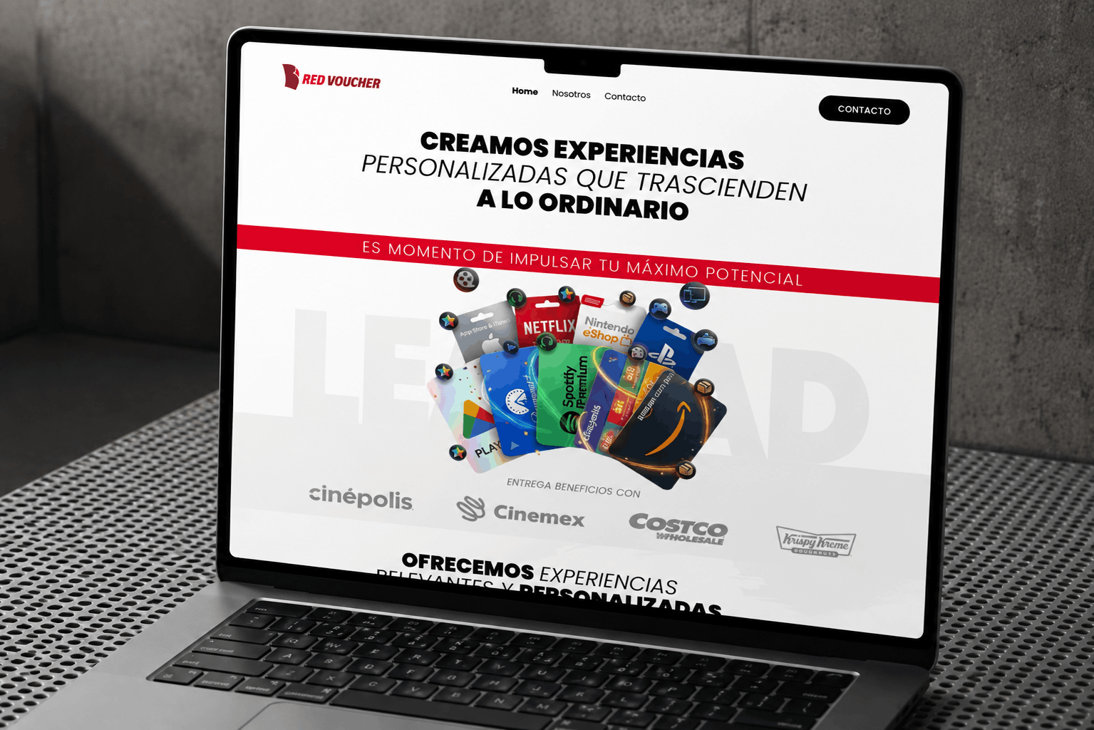Red Voucher - Landing de Marketing v2